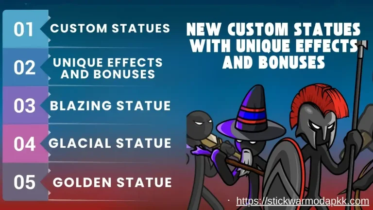New Custom Statues with Unique Effects and Bonuses