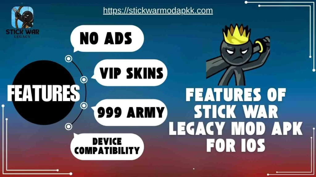 Features of Stick War legacy MOD APK